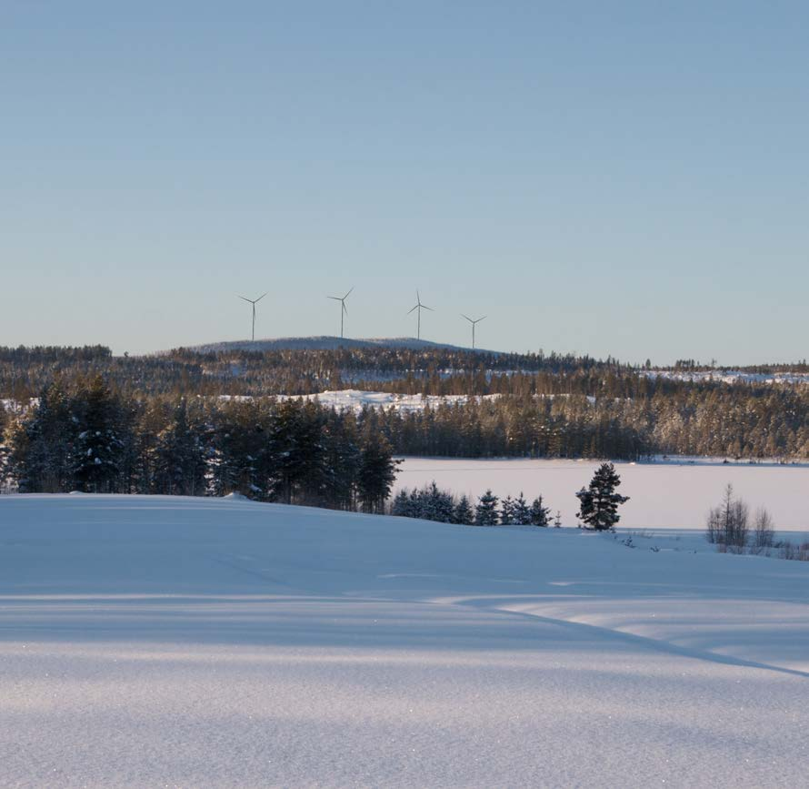 Ändring av tillstånd för vindkraft vid Ängersjökölen i Härjedalens kommun, Jämtlands län Samrådsunderlag: