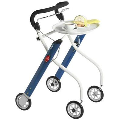 LET S GO Trustcare Rollator för inomhusbruk, hopfällbar. Färger: Silver, röd/mörkt, grafitgrå, björk/silver. Ställbar höjd: 75-90 cm Handbroms: Vajerfunktion.