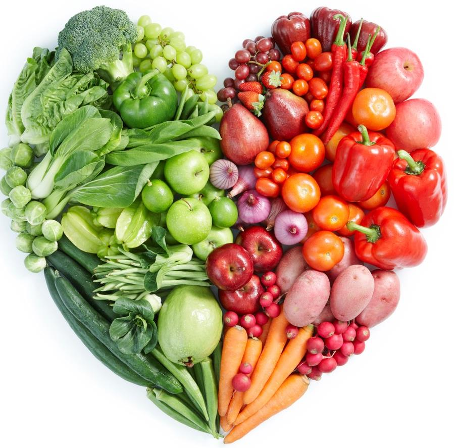 Stor mängd frukt och grönsaker Frukt och grönsaker innehåller flera olika vitaminer och mineraler. De innehåller också fiber som är bra för våra tarmar.