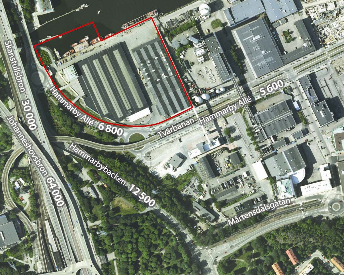 Planförslaget bedöms alstra 1 900 fordonsrörelser/dygn varav cirka 320 utgörs av bussar. Verksamheten inom bussdepån pågår dygnet runt.