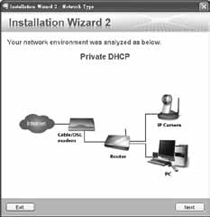 6 Tilldela IP-adress 1. Installera Installation Wizard 2 från katalogen för programvarufunktion från CDskivan. 2. Programmet kommer att utföra analyser på din nätverksomgivning.