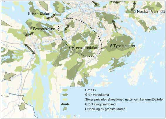 4.5.2 Haninge Arbete pågår med att ta fram en ny översiktsplan som kommer att samrådas under 2015.