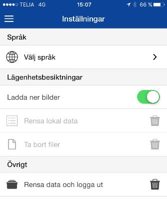 Zooma i bilder Det är nu möjligt att zooma i bilderna (gäller både ärenden och lägenhetsbesiktningar SMS De som har avtal på SMS funktionen, kan nu skicka SMS från appen när ärenden sparas!