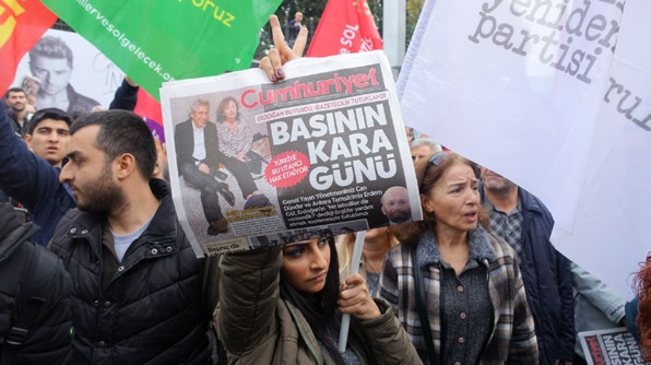 Reportrar utan gränser uppmärksamade pressfriheten i Turkiet vid flertalet tillfällen under året.