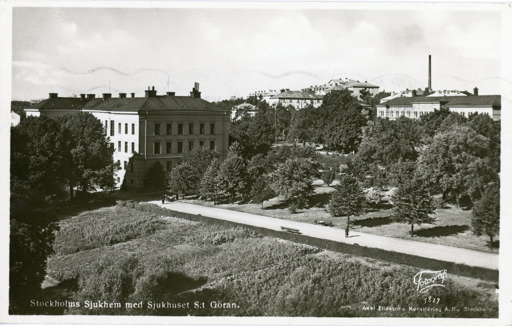 S:t Görans sjukhus S:t Görans sjukhus tog emot sin första patient den 24 oktober 1888. Vid invigningen hade sjukhuset plats för 279 patienter.