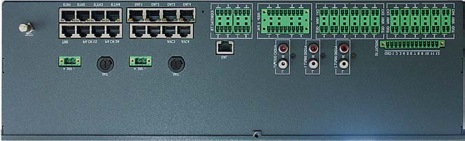 2.2 Strömförsörjning Strömmen (+24 V DC) till styrenheten levereras initialt via extern effektförstärkare 4XD125B.