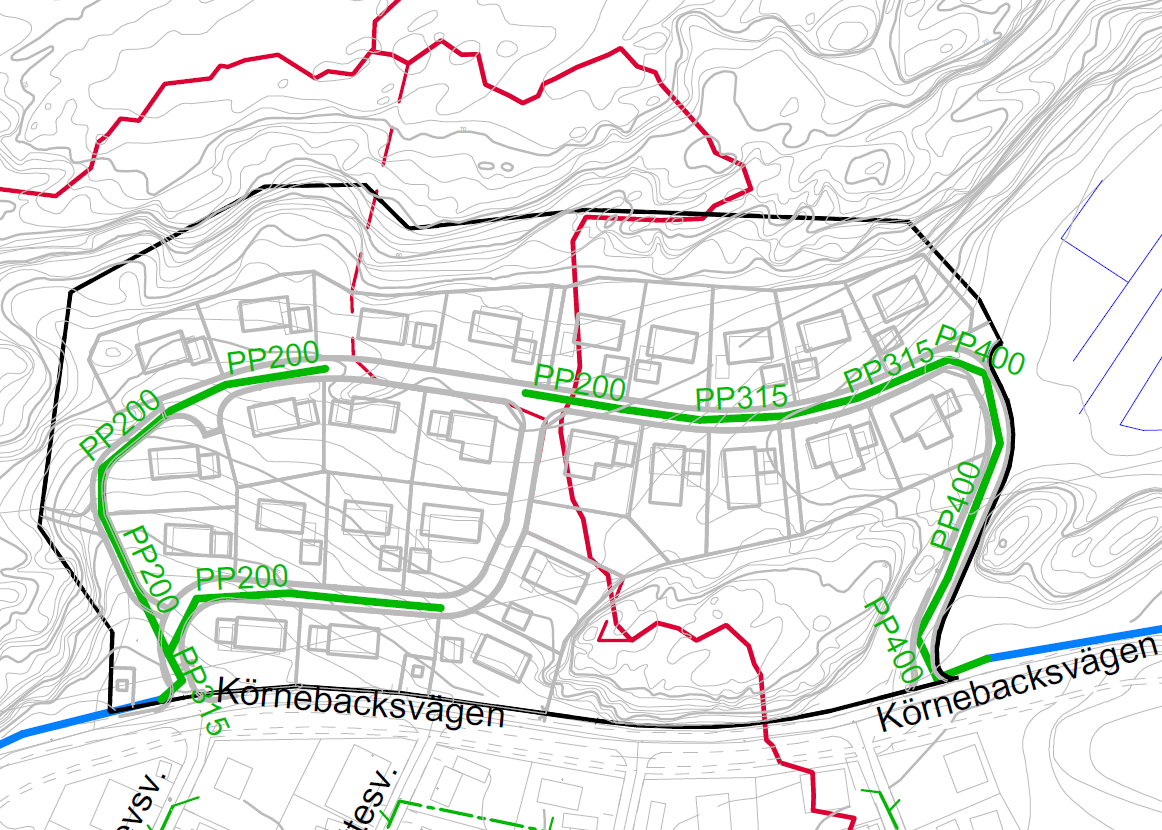 Dagvatten från DP