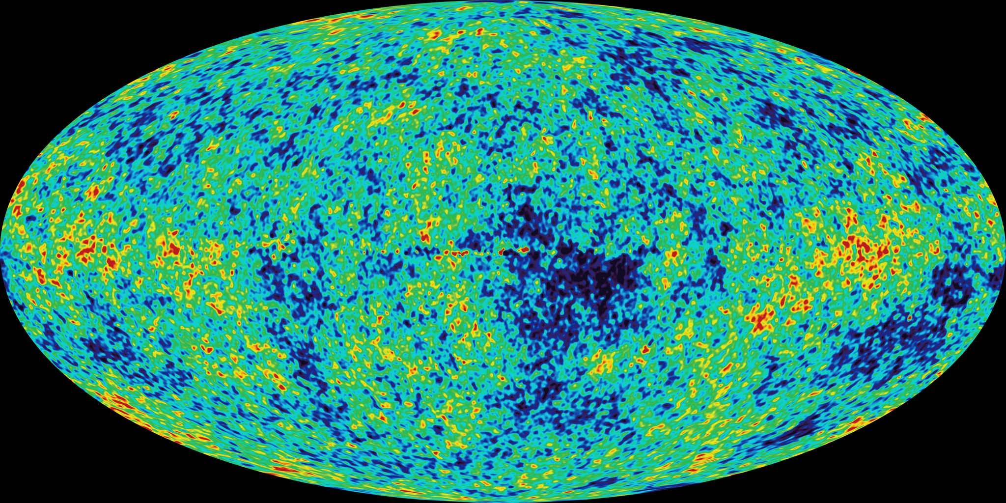 Kosmisk bakgrundsstrålning WMAP Dipolen från jordens rörelse