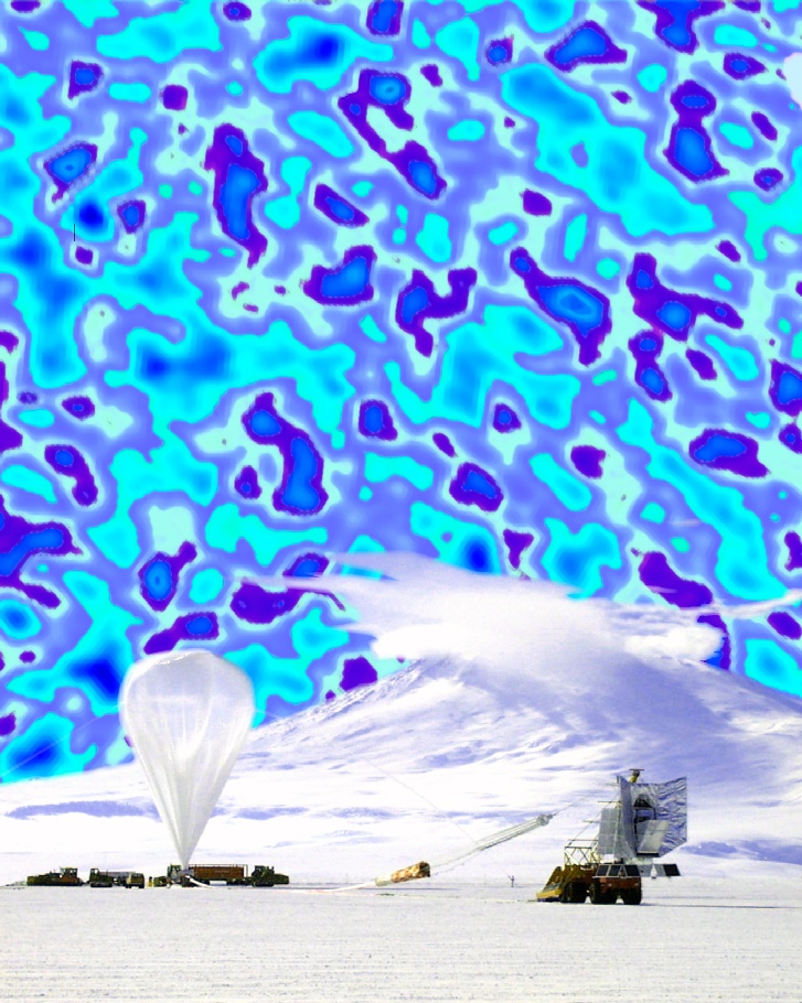 Kosmisk bakgrundsstrålning Boomerangs himmelsbild Om våra ögon kunde se mikrovågor