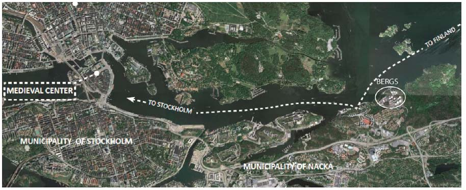 3 (7) Behovet av Bergs gård för stadsutvecklingen Bergs gårds belägenhet i Nacka stad kan inte betraktas isolerat utan är en viktig pusselbit i den pågående och framtida stadsutvecklingen i regionen.