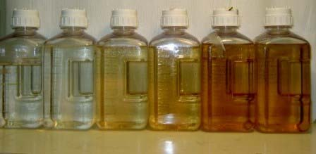 Effekter av irradians på färg och biotillgänglighet av löst organiskt material Fotoblekning Klyva stora aromatiska molekyler till mindre och mer biotillgängliga molekyler, t.ex.