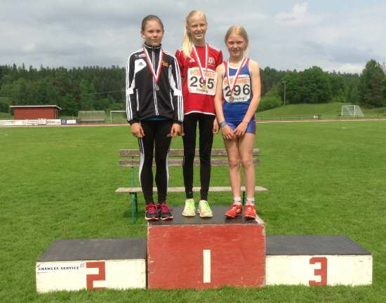 Brons F12 Diskus, 16,13 4:e plats F12 Slägga 18,90 klubbrekord F10! Eleonora Olsmats -99 Silver F14 Kastmångkamp 2.742p Silver F14 Slägga 29,83 - klubbrekord F14!