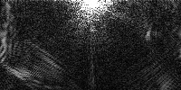 Bilder med ouriertransorm. Fig. 3.5b För låg samplingsrekens. p. p. Samband mellan samplad kontinuer- lig ouriertransorm och DFT Fig. 3.7 Eekten a ikningsdistorion som syns tydligt i bl a byxornas randning.