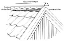 ELEGANCE TAK MONTERINGSANVISNING 4 (6) Montering Montering av takfot Montera takfotsläkten efter en rak linje parallellt med taknocken. Använd riktsnöre.