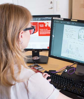 INFORMATION NCK VERKSAMHETSBERÄTTELSE 2015 INFORMATION Under de senaste åren har NCK:s informations enhet noterat ett ökat intresse för frågor om mäns våld mot kvinnor från såväl medier som