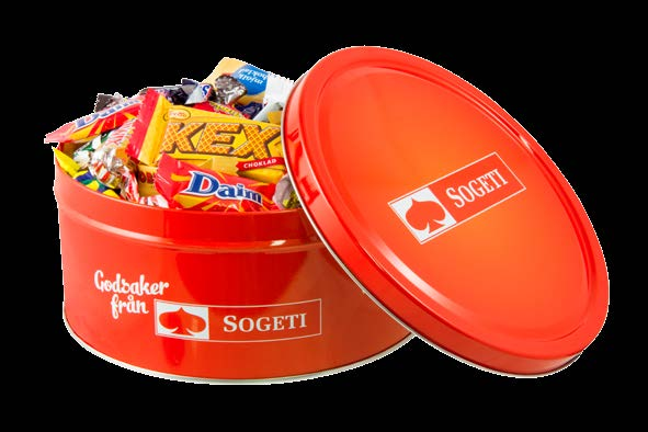 PLÅTBURKAR & KORGAR Sprid lite påskglädje med våra populära godisblandningar! Godis hör ju påsken till.