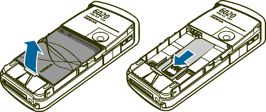 1. Komma igång Sätta i SIM-kortet och batteriet Förvara alla SIM-kort utom räckhåll för barn.