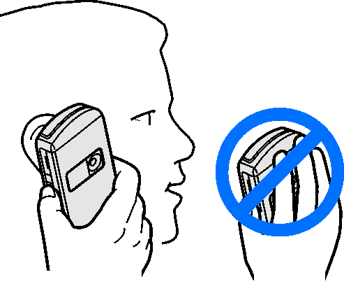 Slå på och stänga av telefonen Varning: Slå inte på mobiltelefonen där det är förbjudet att använda den eller där den kan vålla störningar eller fara. Tryck på strömbrytaren.