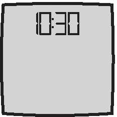 Energisparläge För att spara ström visas en digital klocka som skärmsläckare på displayen när ingen av telefonens funktioner har använts under en viss tid.