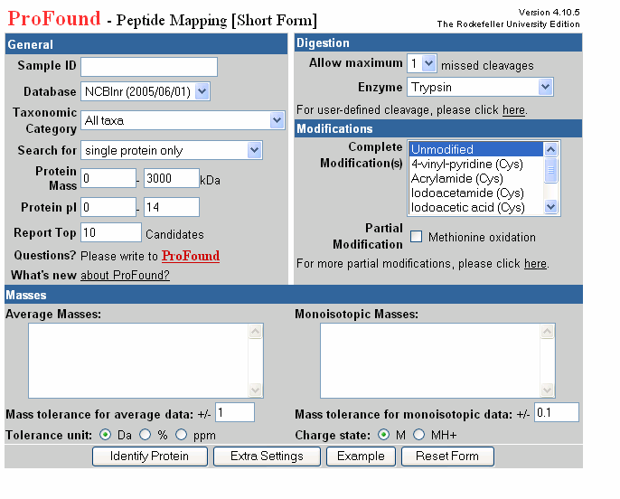 Databassökningar (Exempel på program) Info från gel Välj tolerans beroende på