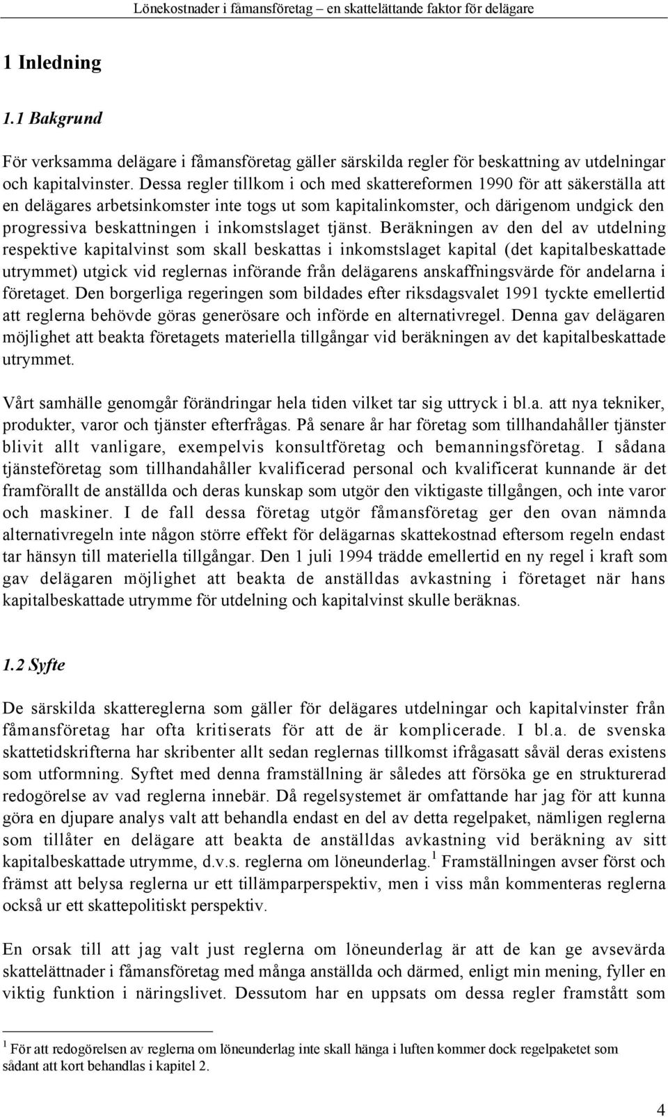inkomstslaget tjšnst.