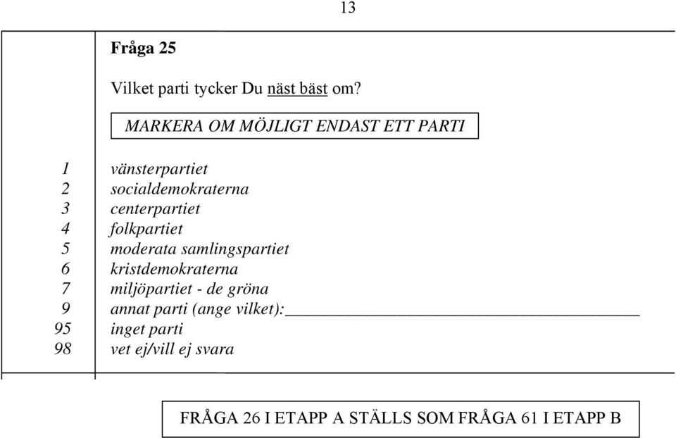 centerpartiet 4 folkpartiet 5 moderata samlingspartiet 6 kristdemokraterna 7