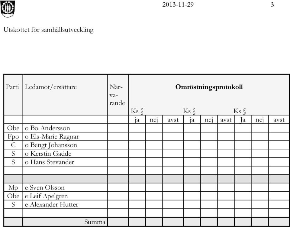 Plats och tid Räddningstjänsten, Svanesund :15. Kommunstyrelseförvaltningen  Måndag 16 november, kl - PDF Gratis nedladdning