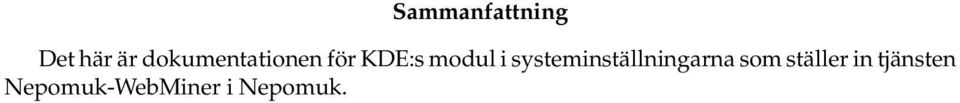 systeminställningarna som ställer
