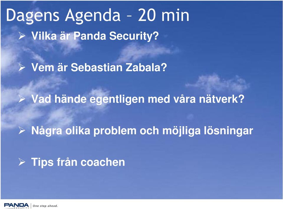 Vad hände egentligen med våra nätverk?
