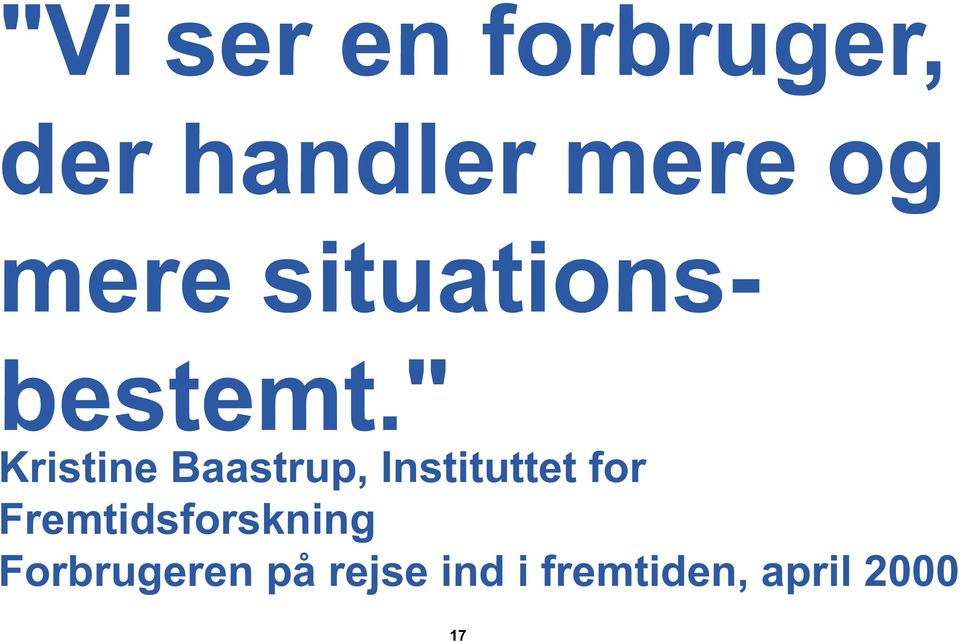 " Kristine Baastrup, Instituttet for