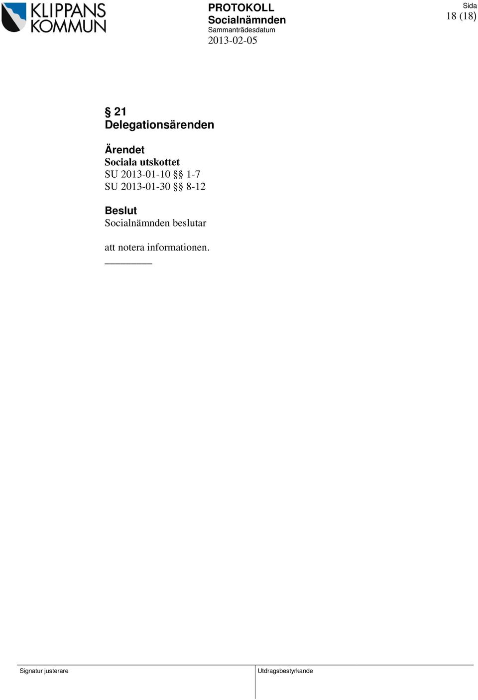 2013-01-10 1-7 SU 2013-01-30