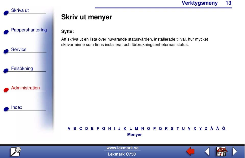 tillval, hur mycket skrivarminne som finns