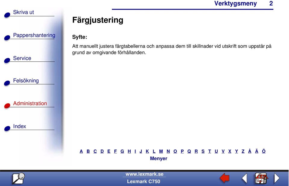 dem till skillnader vid utskrift