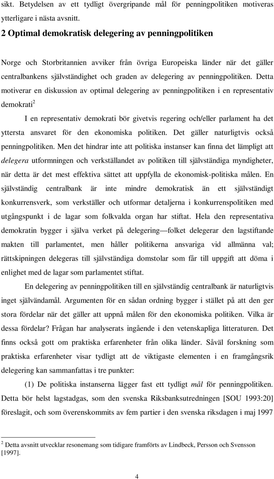 penningpolitiken.