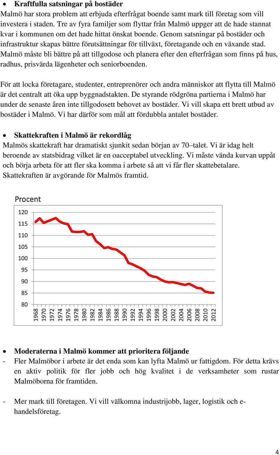 Genom satsningar på bostäder och infrastruktur skapas bättre förutsättningar för tillväxt, företagande och en växande stad.