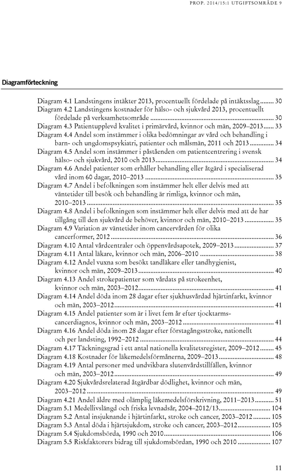4 Andel som instämmer i olika bedömningar av vård och behandling i barn- och ungdomspsykiatri, patienter och målsmän, 2011 och 2013... 34 Diagram 4.