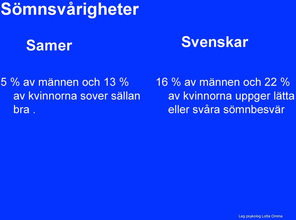 sällan bra.