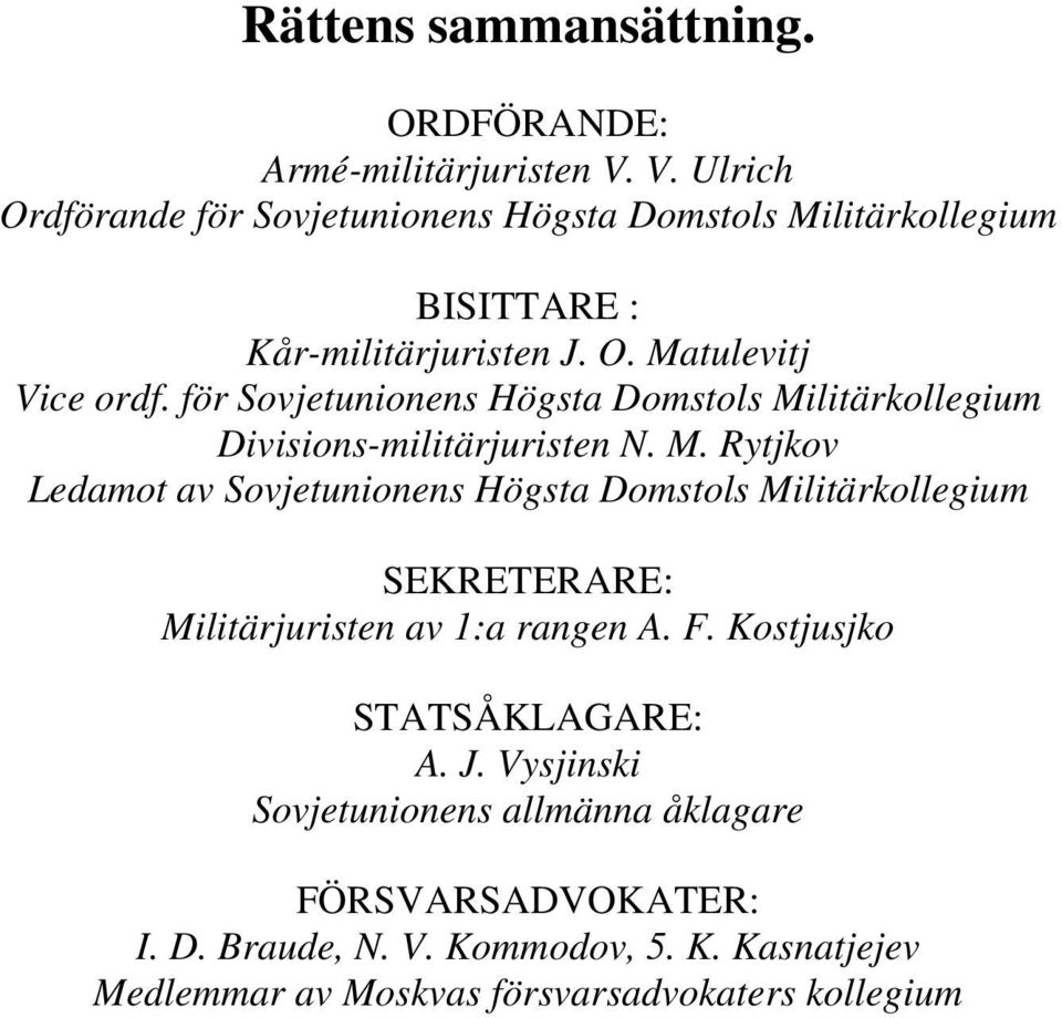 för Sovjetunionens Högsta Domstols Mi