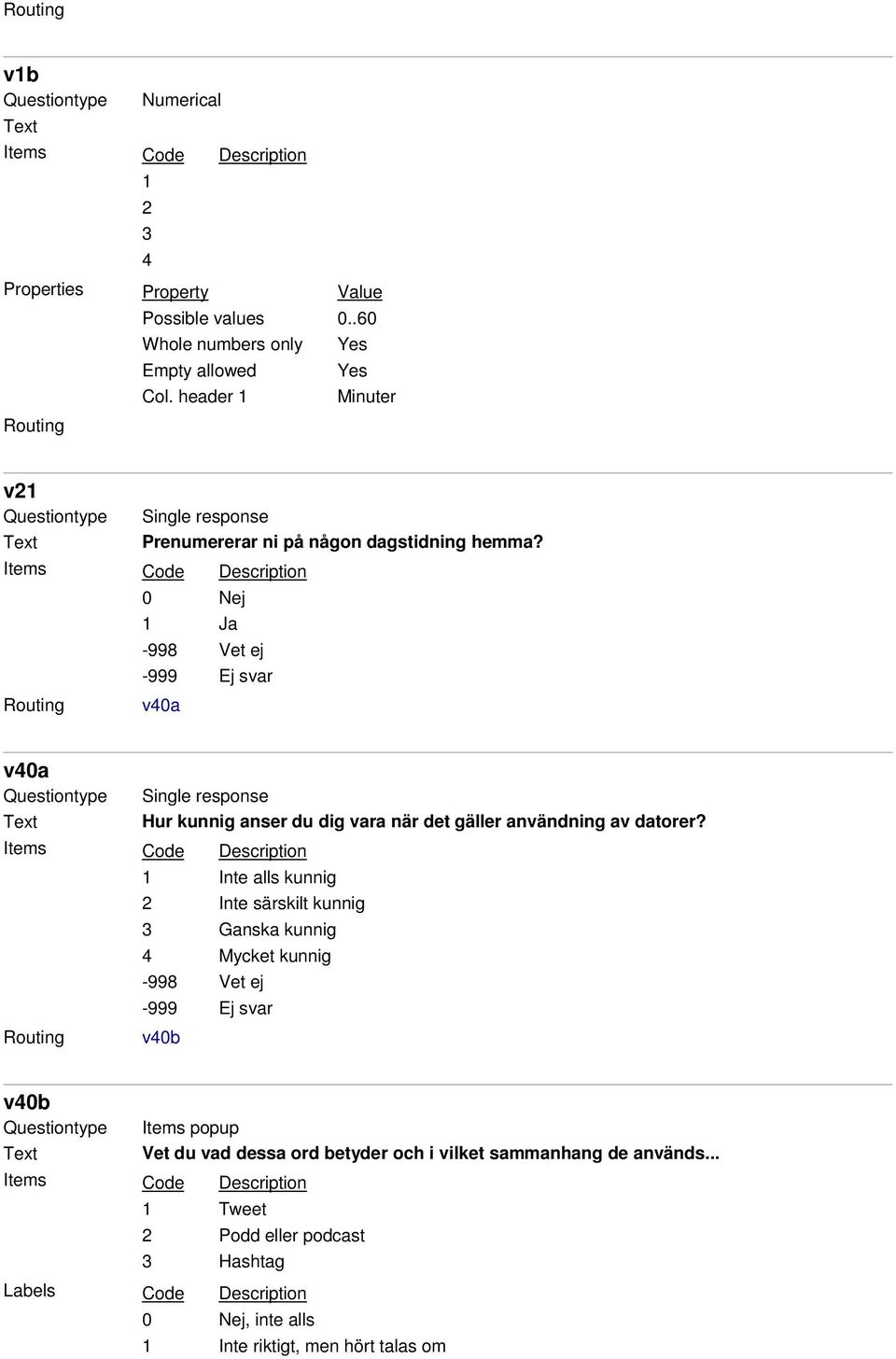 v40a v40a Hur kunnig anser du dig vara när det gäller användning av datorer?