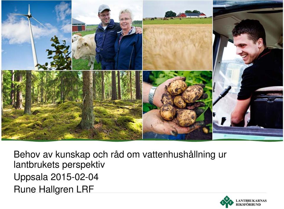 lantbrukets perspektiv