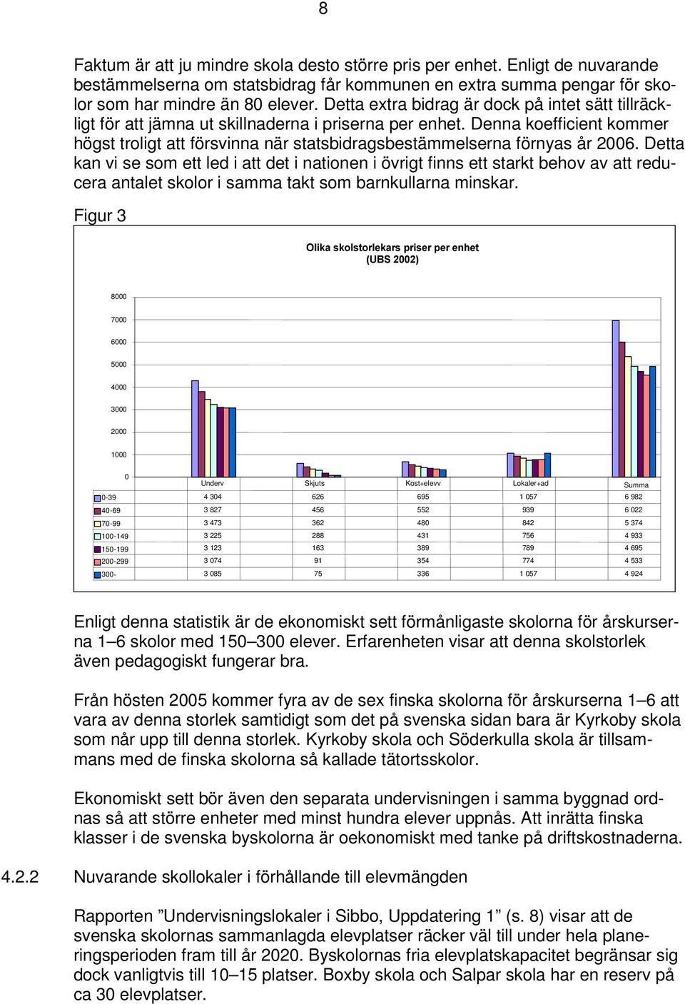 Denna koefficient kommer högst troligt att försvinna när statsbidragsbestämmelserna förnyas år 2006.