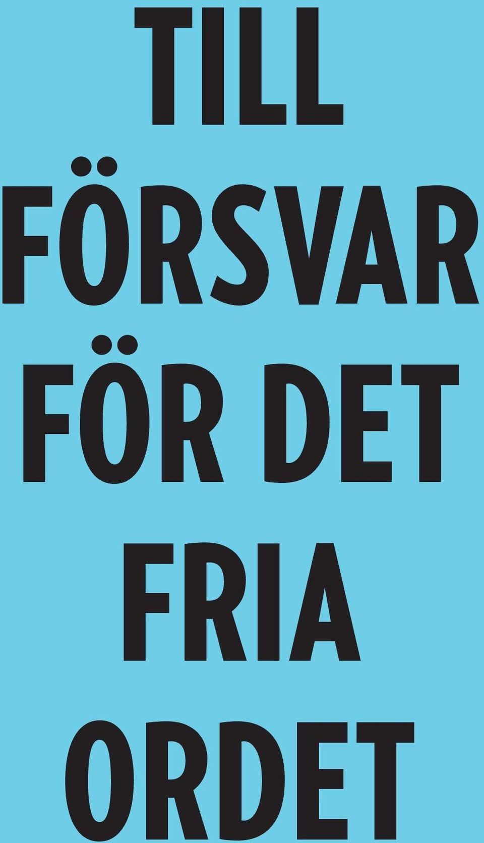 FÖR DET