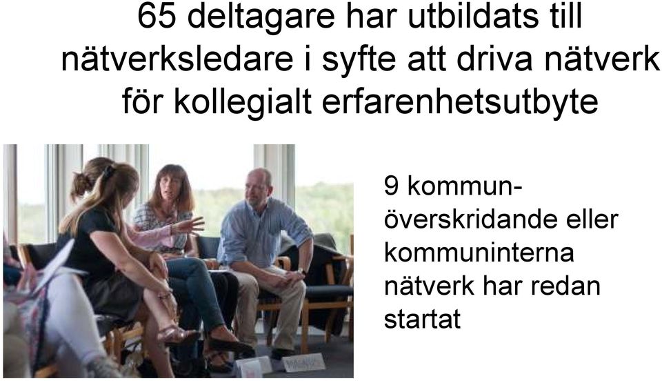 för kollegialt erfarenhetsutbyte 9