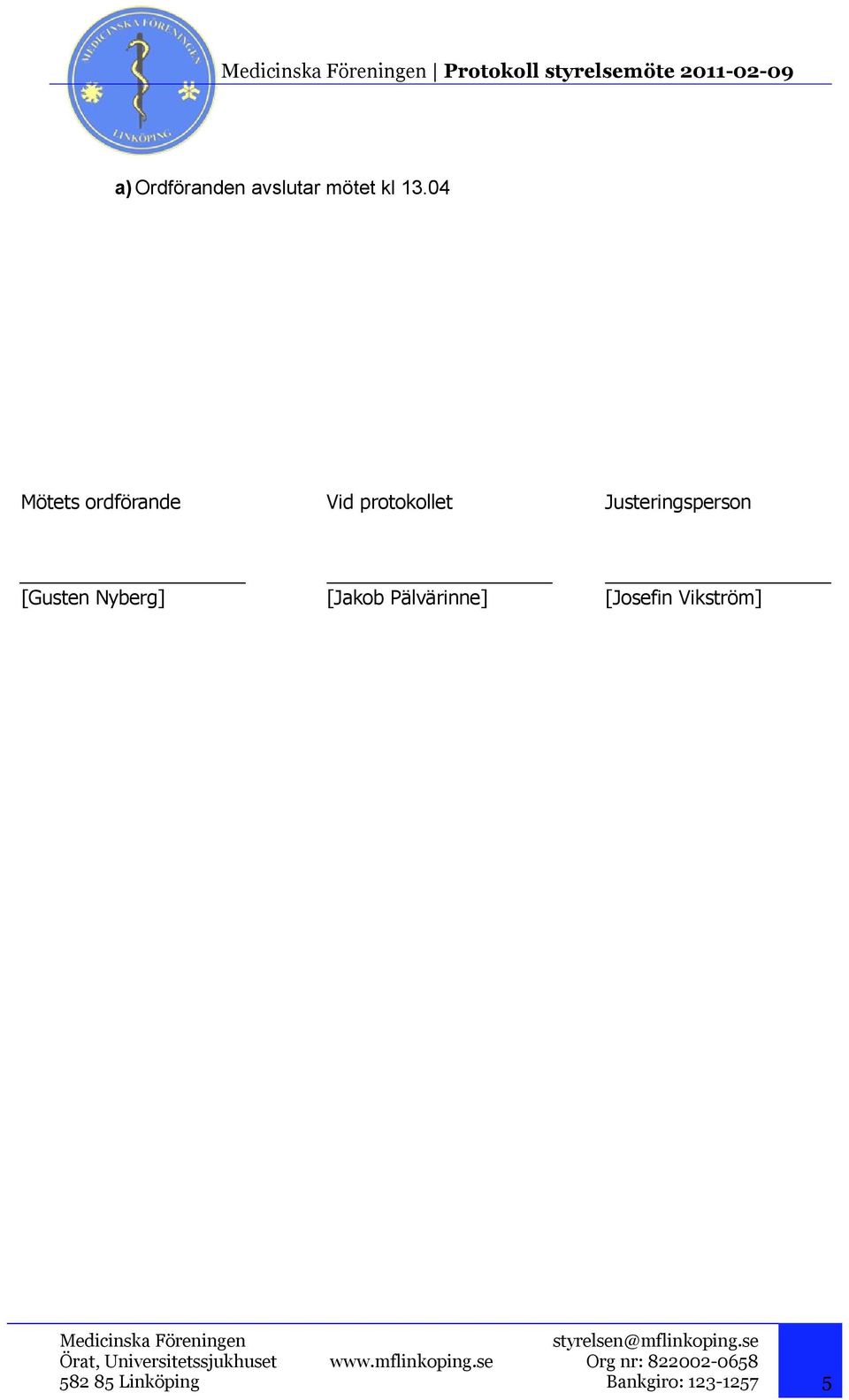 Justeringsperson [Gusten Nyberg] [Jakob