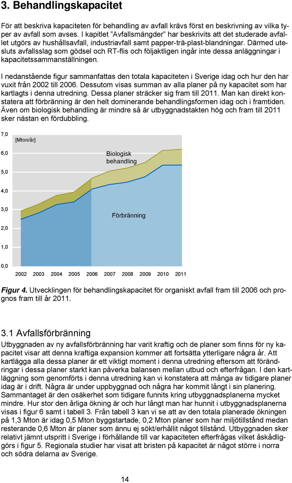 Därmed utesluts avfallsslag som gödsel och RT-flis och följaktligen ingår inte dessa anläggningar i kapacitetssammanställningen.