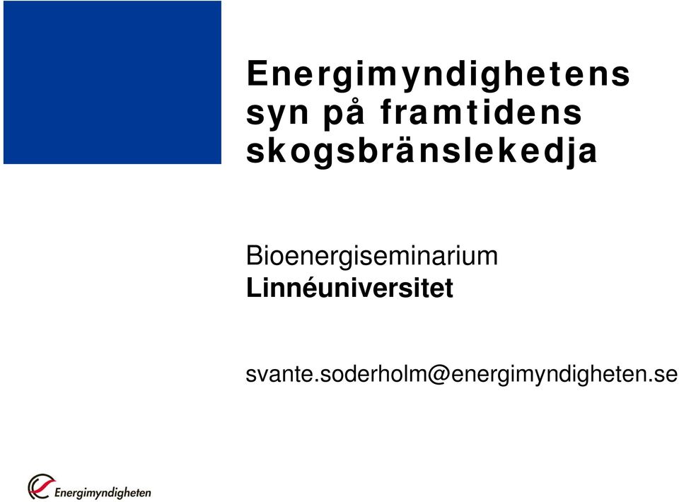 Bioenergiseminarium