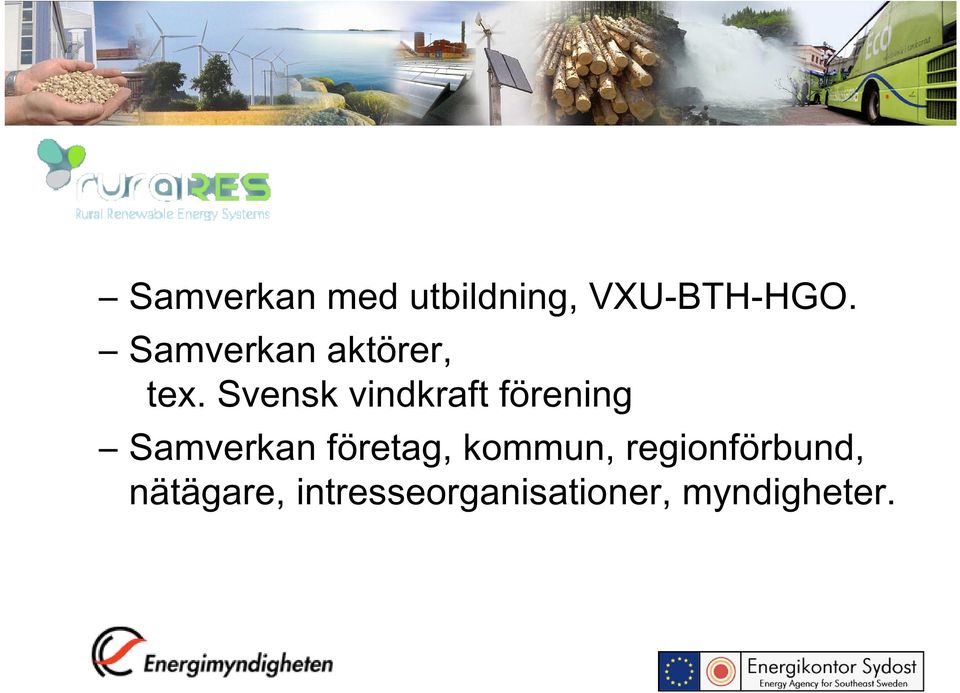Svensk vindkraft förening Samverkan företag,