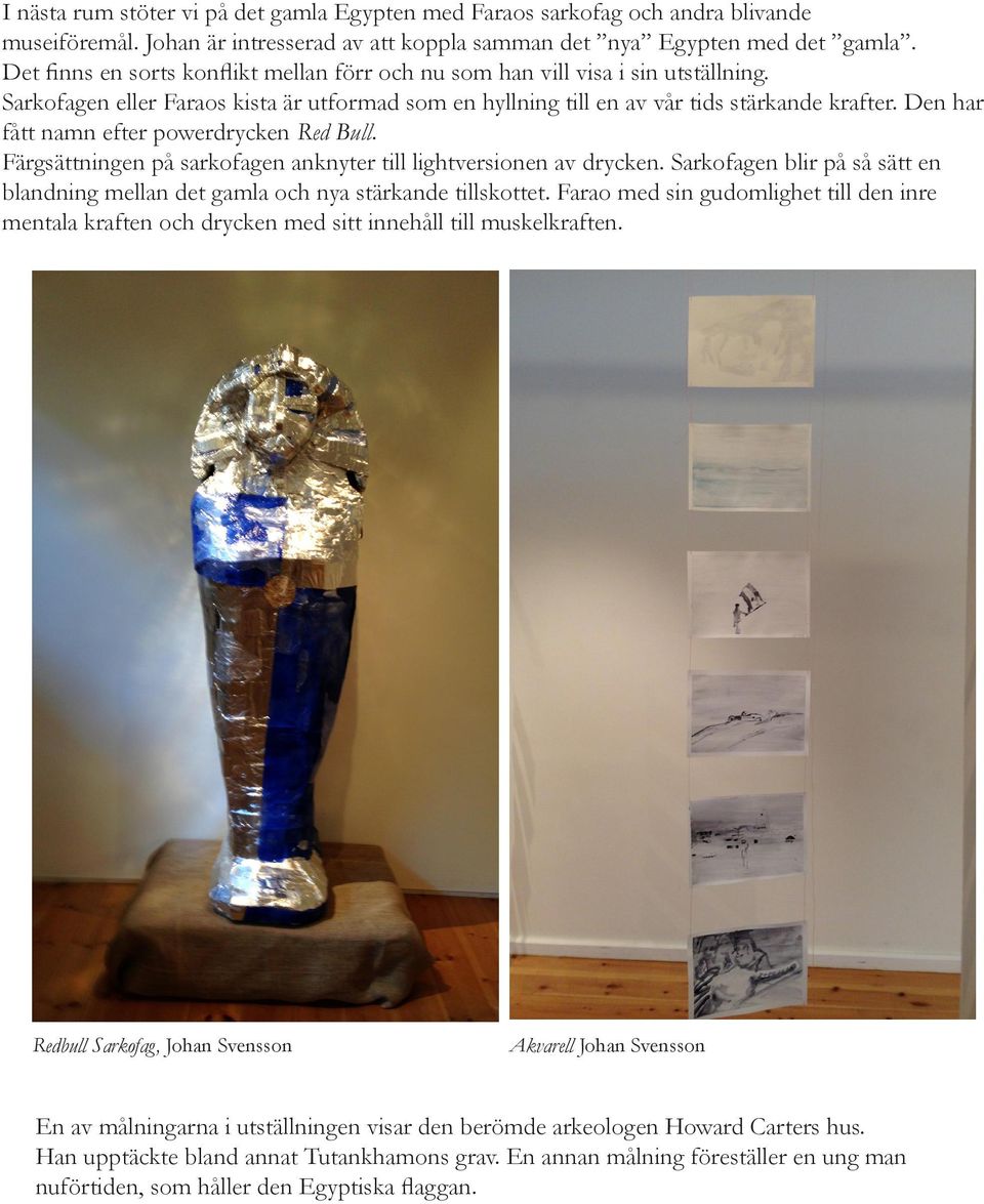 Den har fått namn efter powerdrycken Red Bull. Färgsättningen på sarkofagen anknyter till lightversionen av drycken.