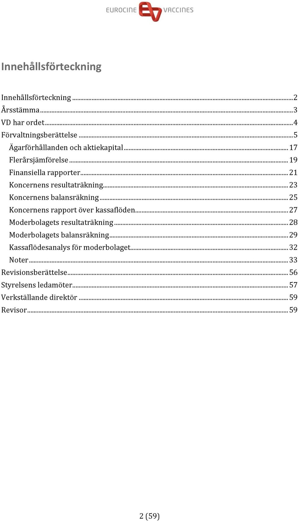.. 23 Koncernens balansräkning... 25 Koncernens rapport över kassaflöden... 27 Moderbolagets resultaträkning.