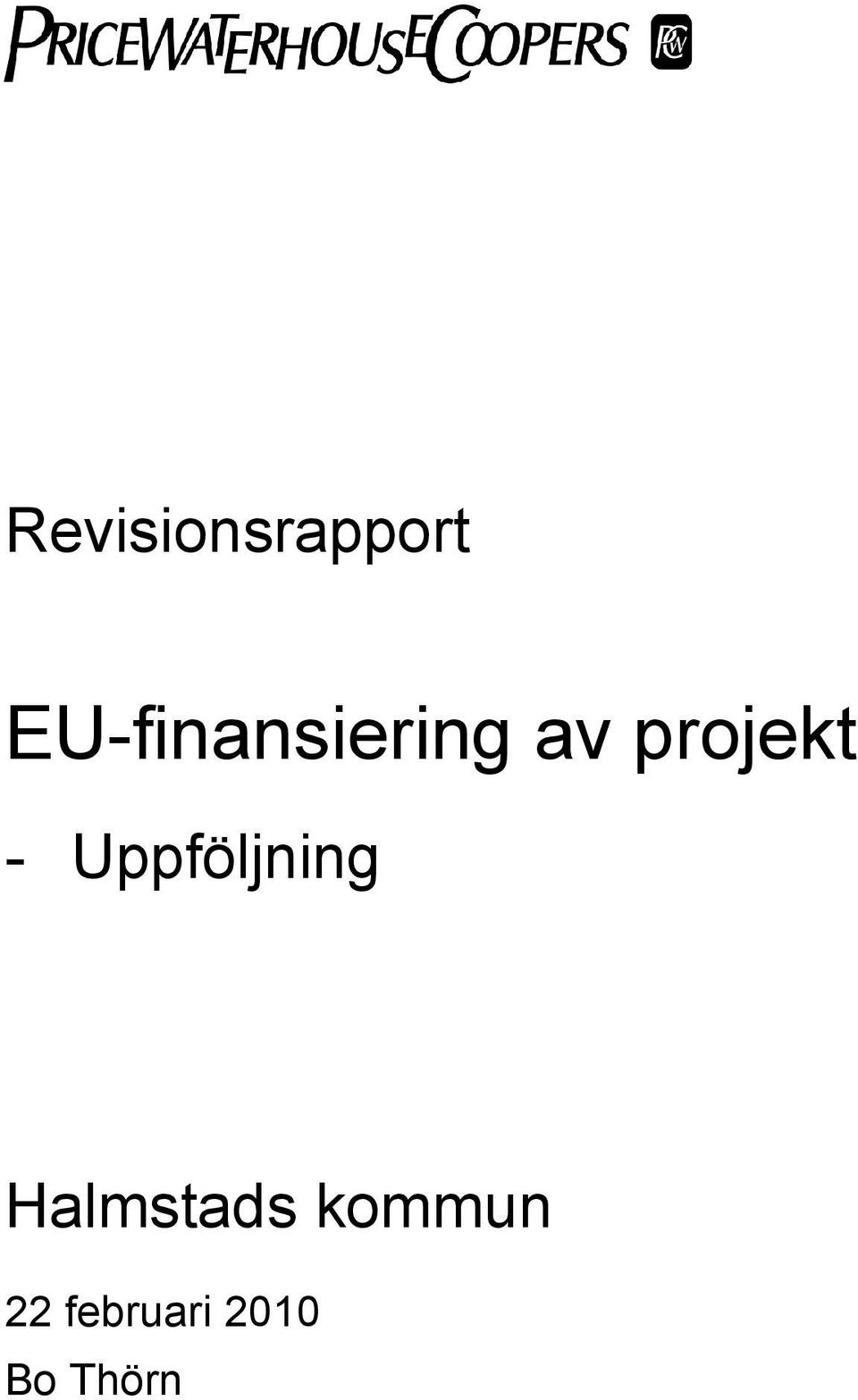 projekt - Uppföljning